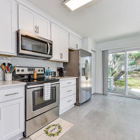 Fernandina Beach Townhome, Steps To Public Beach Esterno foto