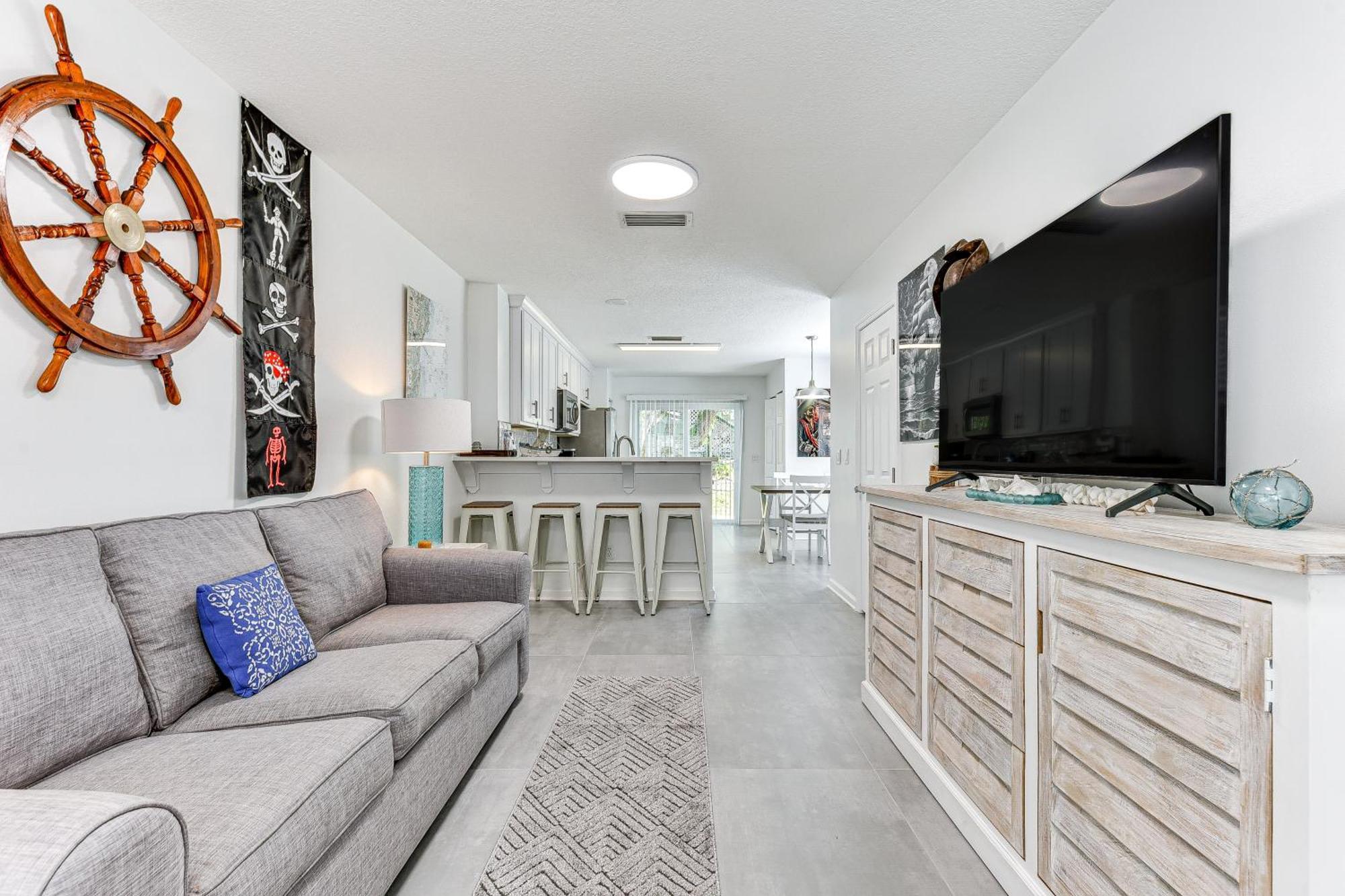 Fernandina Beach Townhome, Steps To Public Beach Esterno foto