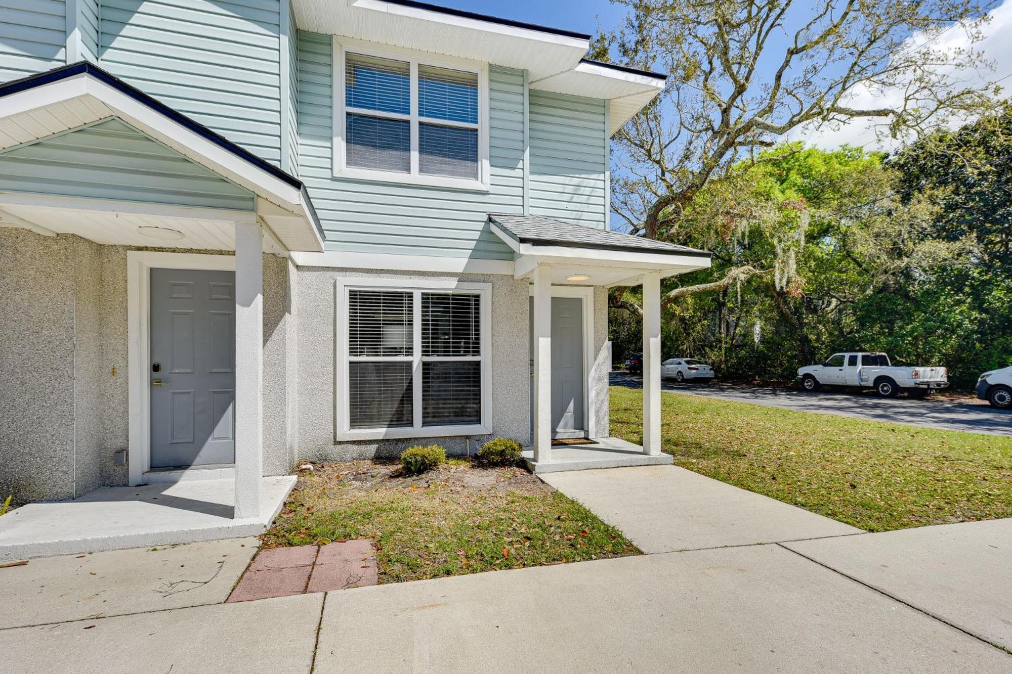 Fernandina Beach Townhome, Steps To Public Beach Esterno foto